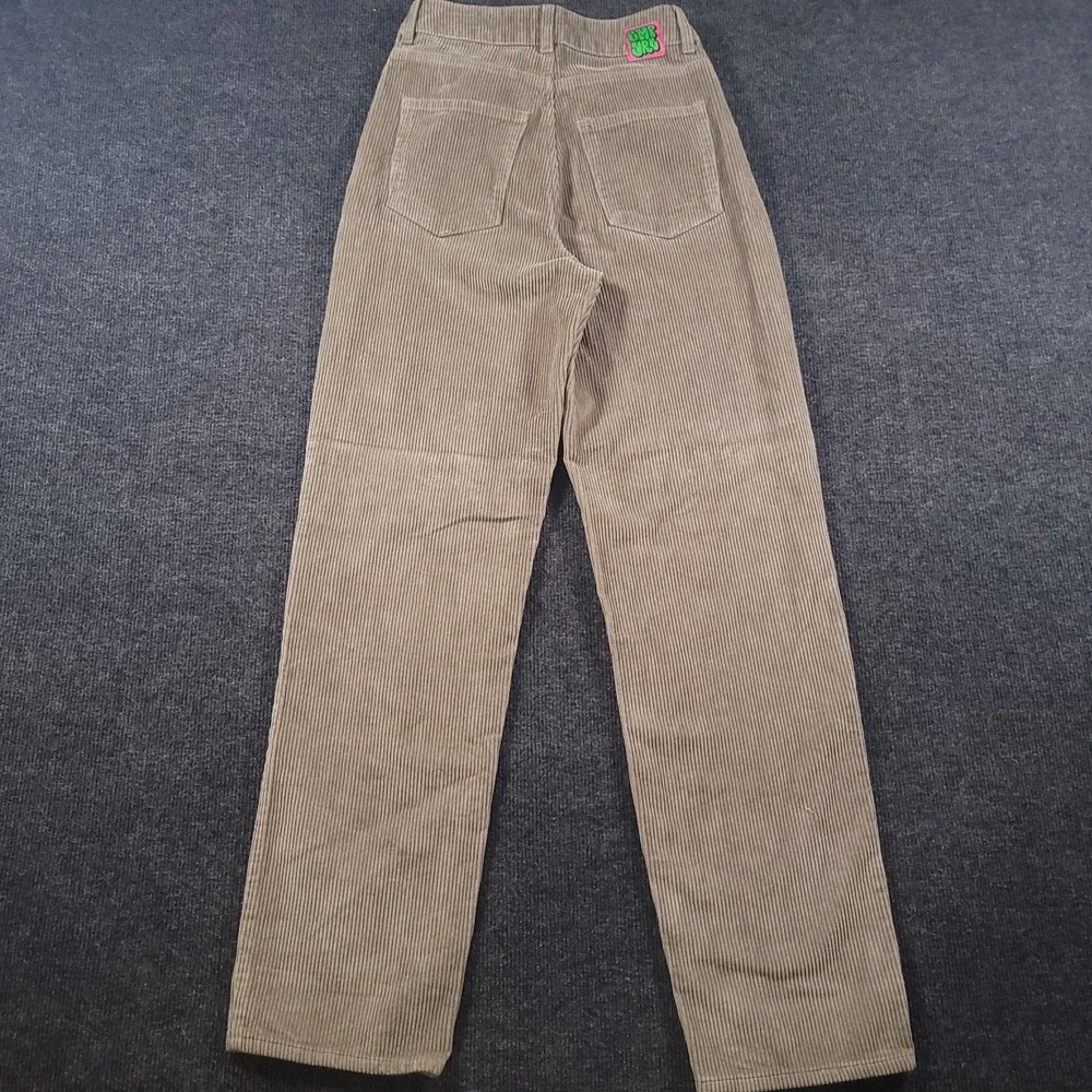 Empyre Womens‎ Tori Olive Green Corduroy Skate Pants Size 0 Classic Cotton